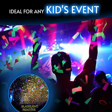 Glow King 20000 Pieces Blacklight Reactive Confetti