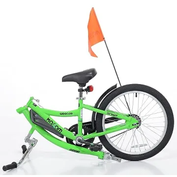 KaZAM Co-Pilot Bike Trailer for Kids - Safe & Easy