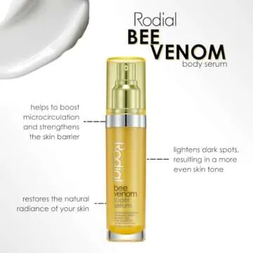 Rodial Bee Venom Super Serum Anti-Age1.01 Fl.Oz. - Advanced Formula to Retexturize and Tone the Skin - Marine Collagen to Soften and Nourish the Complexion