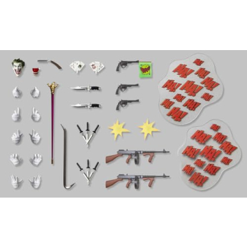 Collectible Kaiyodo Revoltech Joker Action Figure 6.5" Tall