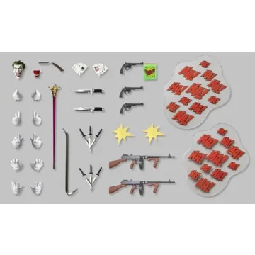 Collectible Kaiyodo Revoltech Joker Action Figure 6.5" Tall