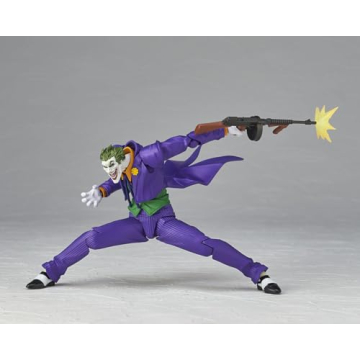 Collectible Kaiyodo Revoltech Joker Action Figure 6.5" Tall