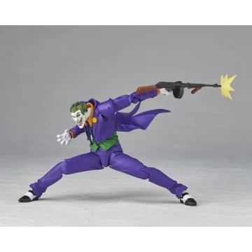 Collectible Kaiyodo Revoltech Joker Action Figure 6.5" Tall