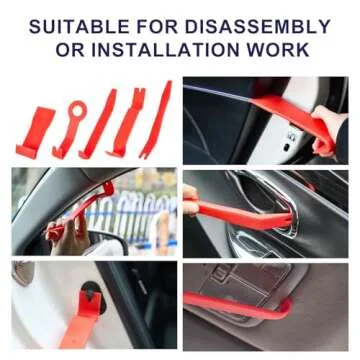 Durable Lonrisin Car Tool Kit | 16-Piece Emergency Set