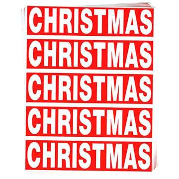 Tag-A-Room Holiday Color Coded Label Multi Pack (Christmas)