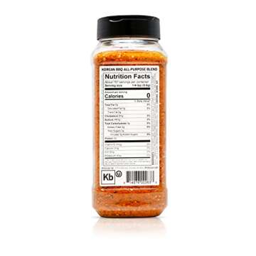 Spiceology - Korean BBQ All-Purpose Spice Rub - Barbeque Rubs, Spices and Seasonings - Use On: Stir-Fry, Salmon, Beef, Chicken, Prawns, Pork, Tofu, and Vegetables - 16 oz