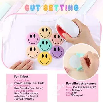 Tintnut 3D Puff Vinyl Heat Transfer - 10 Sheets Pastel HTV