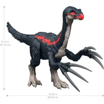Mattel Jurassic World Therizinosaurus Action Figure Toy