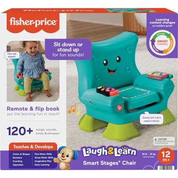 Smart Stages Chair for Toddlers with Music & Lights