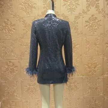 Cololura Sexy Sequin Midi Dress for Glam Nights