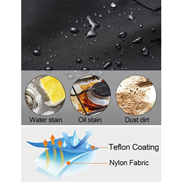 Stylish Plus Size Apron with Pockets Adjustable Bib