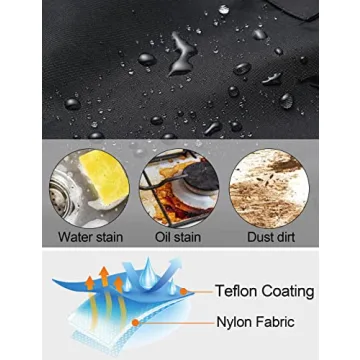 Stylish Plus Size Apron with Pockets Adjustable Bib