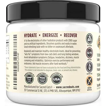 Keto Electrolyte Powder with Monk Fruit | 30 Servings