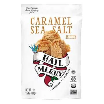 Hail Merry - Merry Bites Macaroons - Variety 5 Pack - 3.5 oz each, Paleo, Vegan (5 Pack)