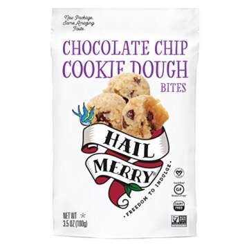 Hail Merry - Merry Bites Macaroons - Variety 5 Pack - 3.5 oz each, Paleo, Vegan (5 Pack)