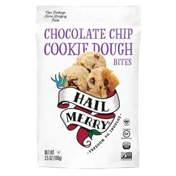 Hail Merry - Merry Bites Macaroons - Variety 5 Pack - 3.5 oz each, Paleo, Vegan (5 Pack)
