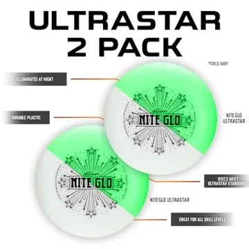 Buy Discraft Glow Ultrastar Ultimate Frisbee Online
