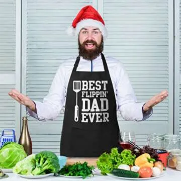 VAGAVY Funny 100% Cotton Apron - Unique Gifts for Men