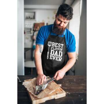 VAGAVY Funny 100% Cotton Apron - Unique Gifts for Men