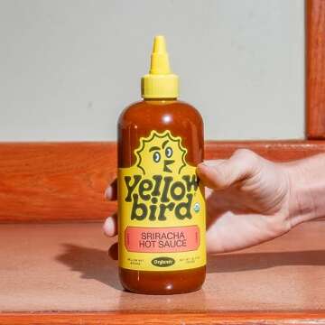 Yellowbird Organic Sriracha Sauce - Sweet & Spicy Hot Sauce