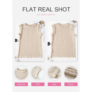 SHEWIN Women's Trendy Summer Tops Lightweight & Stylish