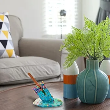 FlekmanArt Melting Popsicle Sculpture for Vibrant Summer Decor