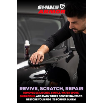 Car Scratch Remover for Vehicles - Scuff Removal and Repair Compound for Removing Swirls and Buff Out Scratches from Paint