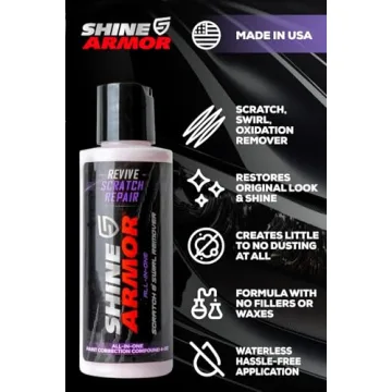 Car Scratch Remover for Vehicles - Scuff Removal and Repair Compound for Removing Swirls and Buff Out Scratches from Paint