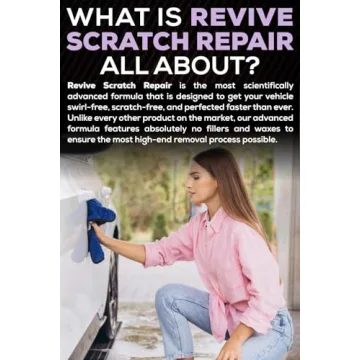 Car Scratch Remover for Vehicles - Scuff Removal and Repair Compound for Removing Swirls and Buff Out Scratches from Paint