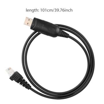 Retevis RT95 USB Programming Cable,RT95 Two Way Radio USB Programming Cable,Compatible RT95 Mobile C...
