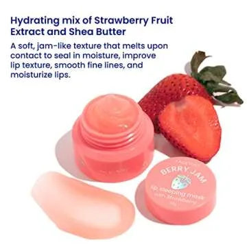 FaceTory Berry Jam Lip Sleeping Mask for Soft Lips