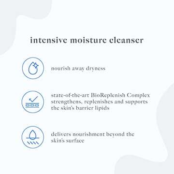 Dermalogica Intensive Moisture Cleanser (5.1 Fl Oz) Hydrating Face Wash for Dry Skin - Cleans Skin Leaving it Feeling Smoother, Softer, and More Luminous