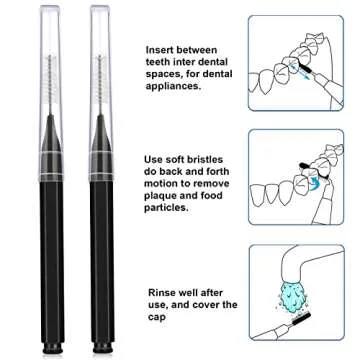 Patelai 50 Interdental Brushes for Superior Dental Hygiene