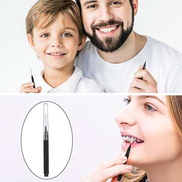 Patelai 50 Interdental Brushes for Superior Dental Hygiene