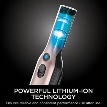 Shark WV201RGBRN WANDVAC Cordless Hand Vac, Lightweight and Portable at 1.4 lbs. with Powerful Suction, Charging Dock, One-Touch Empty for Car & Home, Rose Gold