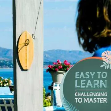 Tiki Toss Ring Toss Game - Perfect for Outdoors & Indoors