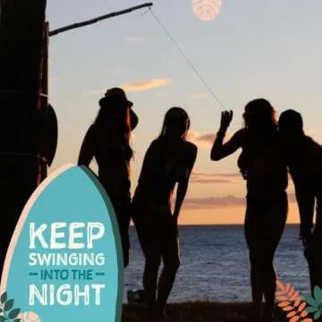 Tiki Toss Ring Toss Game - Perfect for Outdoors & Indoors