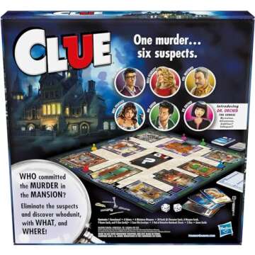 Hasbro Gaming Clue Game