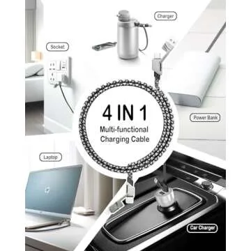 Portable Electric Water Filter - 4-in-1 Camping Solution