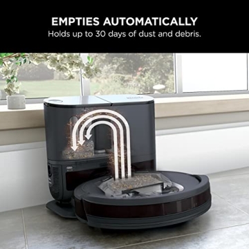 Shark EZ Robot Vacuum: Self-Empty, Pet Hair Expert, Alexa Ready