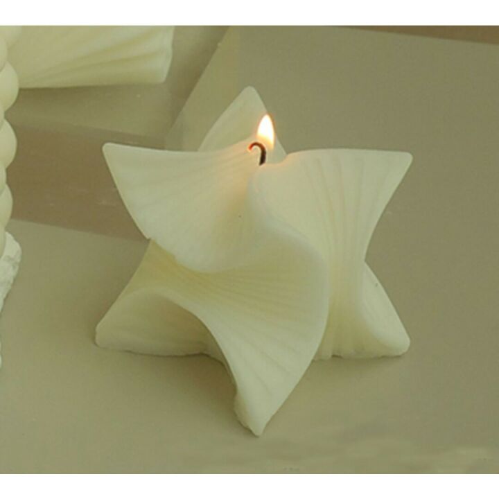 Geometric Aesthetic Soy Scented Candle for Stress Relief