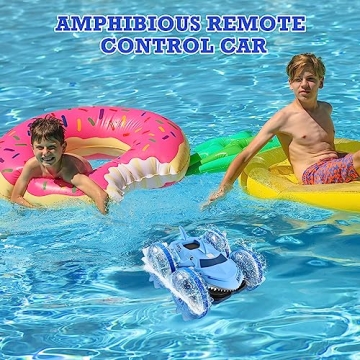 FUUY Amphibious Remote Control Car for Boys and Girls