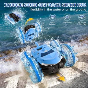 FUUY Amphibious Remote Control Car for Boys and Girls