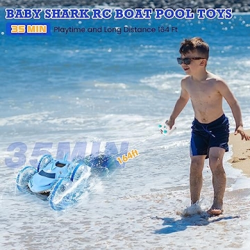 FUUY Amphibious Remote Control Car for Boys and Girls