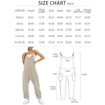 AUTOMET Stylish Spaghetti Strap Summer Jumpsuit for Women