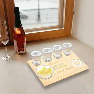 Fun Land Tequila Board - Unique Personalized Serving Tray