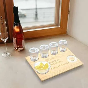 Fun Land Tequila Board - Unique Personalized Serving Tray