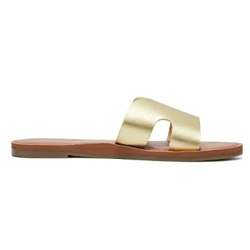 KOLILI Women's Comfortable Beach Slide Sandals Summer Shoes