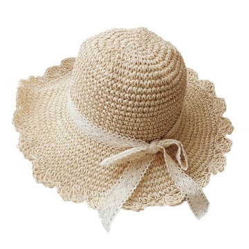 Stylish Women's Packable Straw Hat with UV Protection