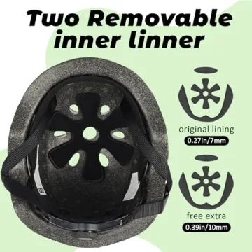 Atphfety Kids Adjustable Bike Helmet for Ages 2-14